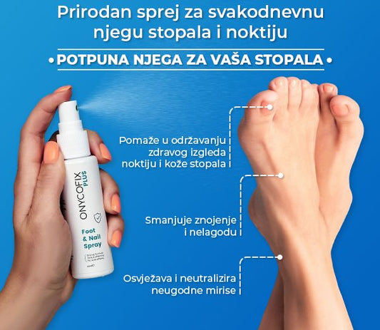 Onycofix Plus – Antimikotični sprej za stopala